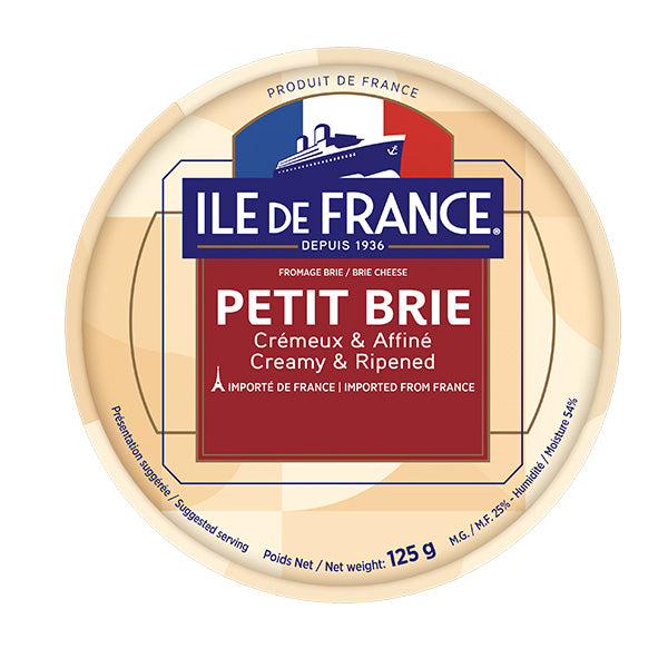 ILE DE FRANCE - PETIT BRIE LONG LIFE 125GR