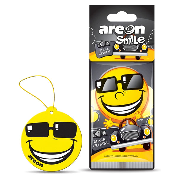 AREON - PAPER SMILE BLACK CRYSTAL EA