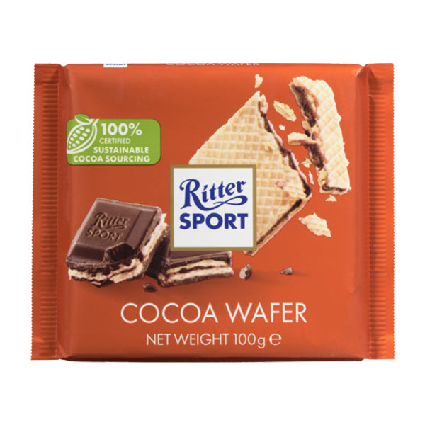 RITTER - COCOA WAFER 100GR