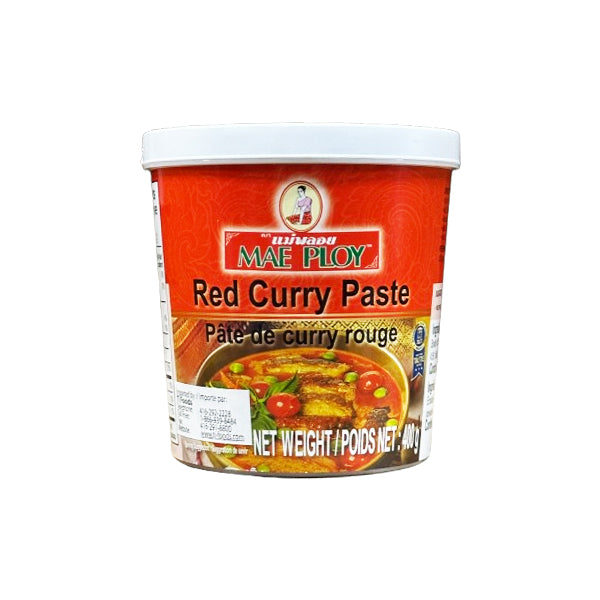 MAE PLOY - RED CURRY PASTE 24x400 GR