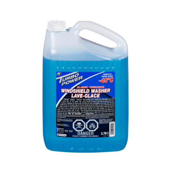 TURBO POWER - WINDSHIELD WASHER FLUID 4x3.78 LT
