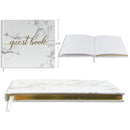 SOTAL STATIONERY - GUEST BOOK MARBLE 12x1 PK