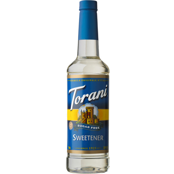 TORANI - SUGAR FREE SWEETENER PET 4x750 ML