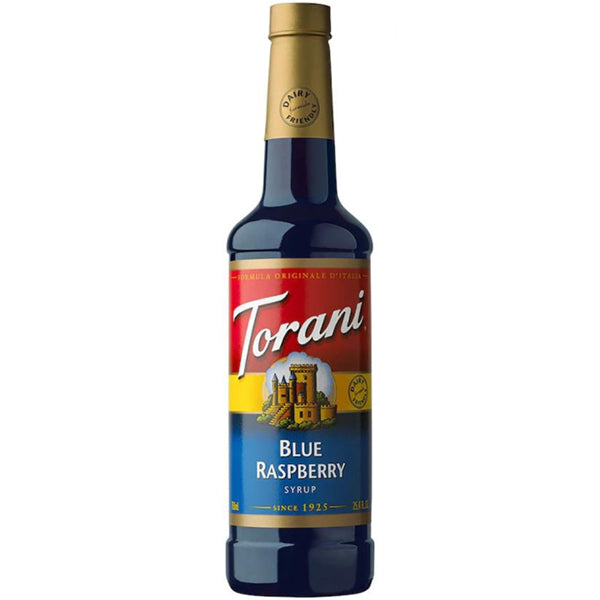 TORANI - BLUE RASPBERRY SYRUP 4x750 ML