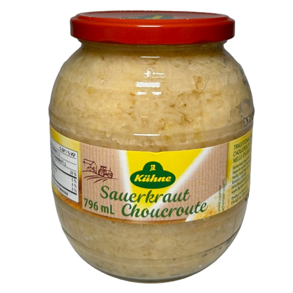 KUHNE - BARREL SAUERKRAUT 6x796 ML