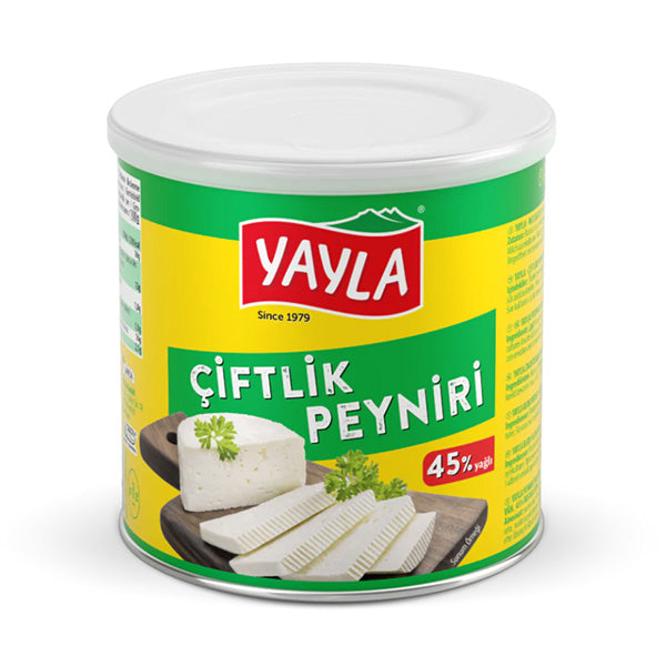 YAYLA - 45% FAT WHITE CHEESE 6x400 GR