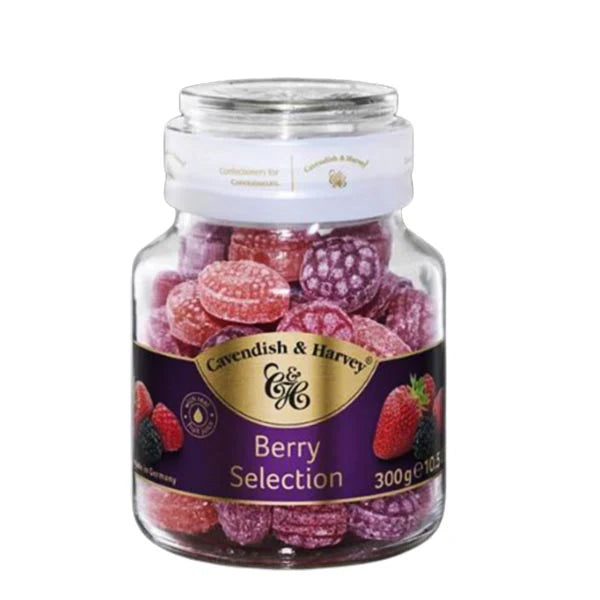 CAVENDISH & HARVEY - BERRY CANDIES JAR 13x300 GR