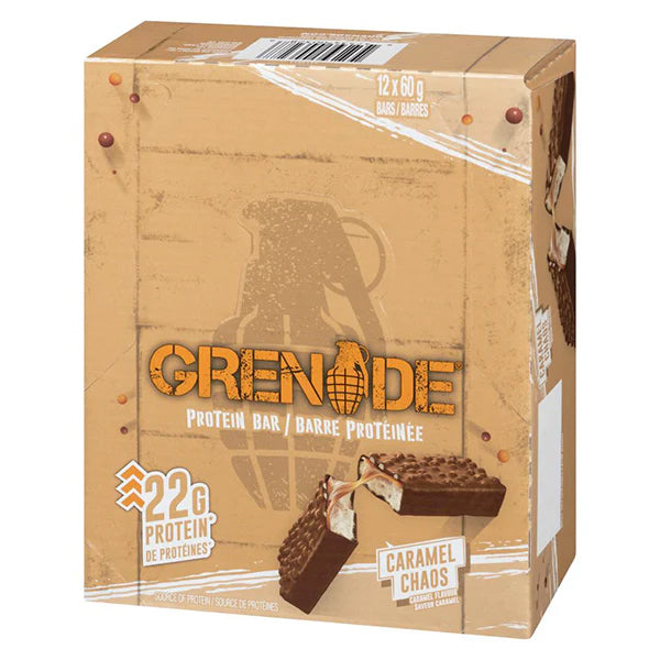 GRENADE - PROTEIN BAR CARAMEL CHAOS 6x12x60 GR