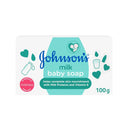 JOHNSONS - BABY MILK SOAP 100GR