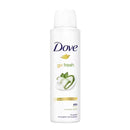 DOVE -  SPRAY GO FRESH CUCUMBER 150ML