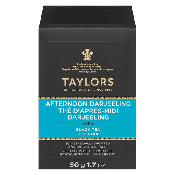 TAYLORS OF HARROGATE - AFTERNOON DARJEELING TEA 6x20 PK