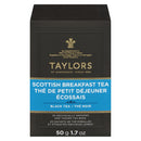 TAYLORS OF HARROGATE - SCOTTISH BREAKFAST TEA  50GR 6x20 PK