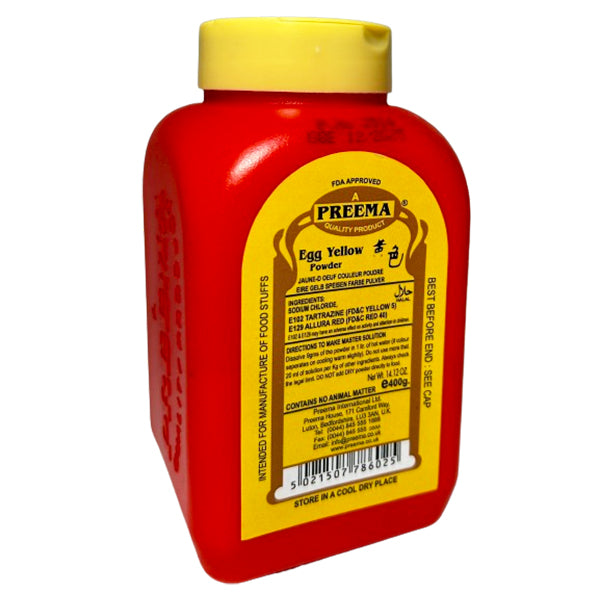 PREEMA - FOOD COLOUR EGG YELLOW 400GR