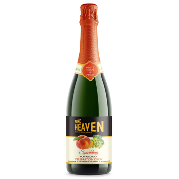 PURE HEAVEN - PEACH SPARKLING DRINK 750ML