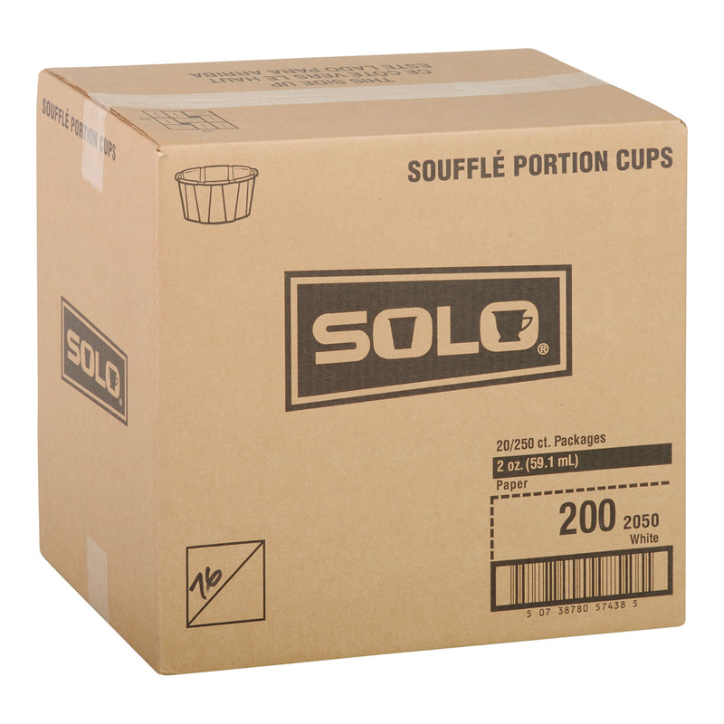 SOLO - 2OZ PAPER SOUFFLE CUPS 20x250EA