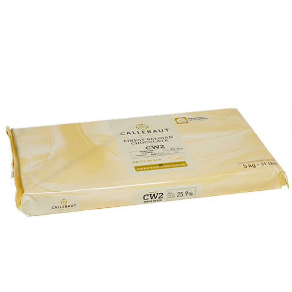 CALLEBAUT - WHITE CHOCOLATE BLOCK 5x5 KG