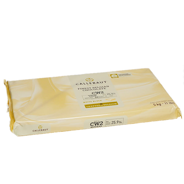 CALLEBAUT - WHITE CHOCOLATE BLOCK 5KG