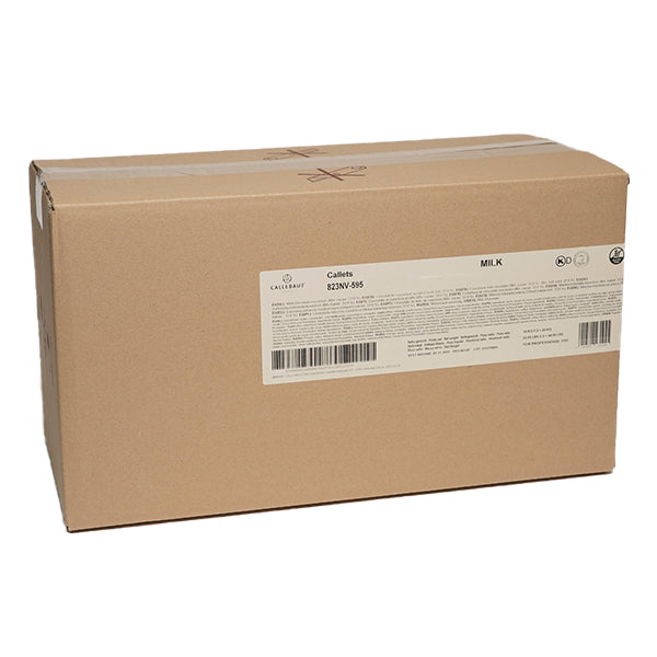 CALLEBAUT - MILK CHOCOLATE CALLETS 823-NV-595 2x10 KG