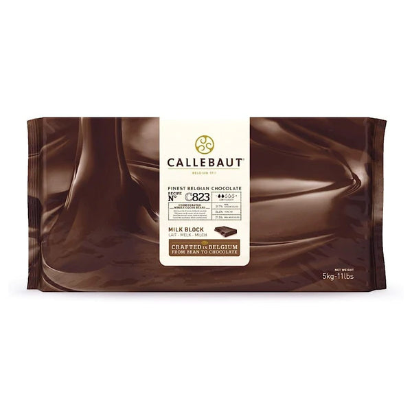 CALLEBAUT - MILK CHOCOLATE BLOCKS 823-NV-132 5KG
