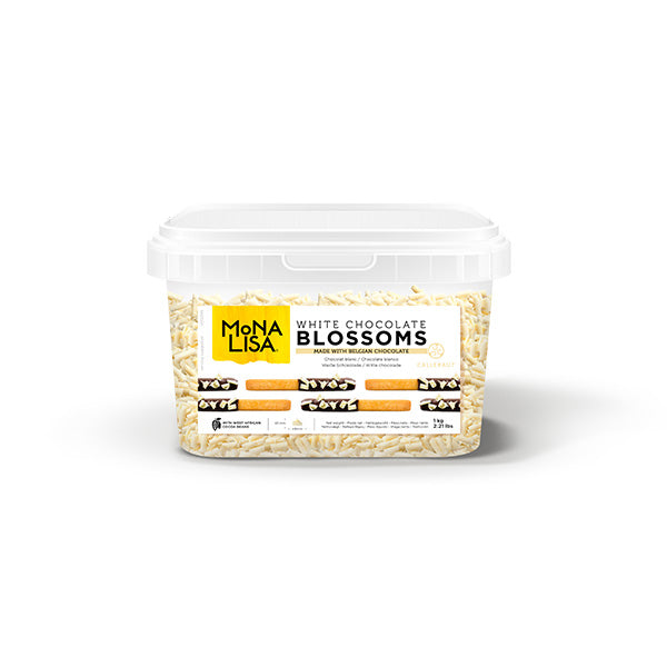 MONA LISA - WHITE CHOCOLATE BLOSSOMS 4X1KG