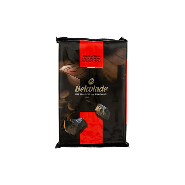 BELCOLADE - 56% DARK CHOC BLOCK 4x2.5 KG