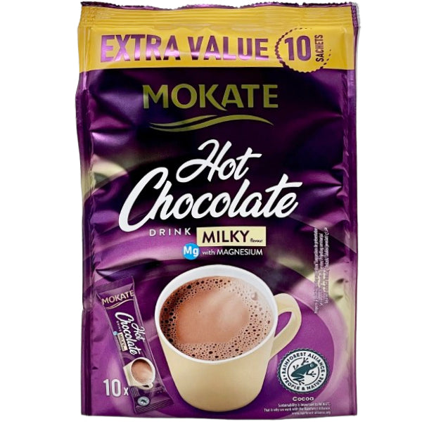 MOKATE - MILKY CHOCOLATE WITH MAGNESIUM 180GR