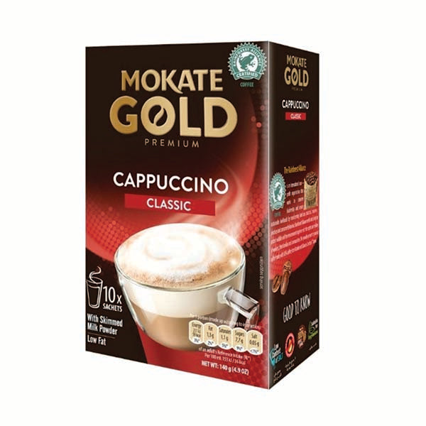 MOKATE - GOLD PREMIUM CAPPUCCINO CLASSIC CAFFE 100G