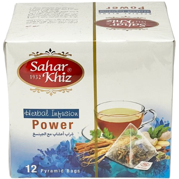 HERBAL INFUSIONS - POWER INFUSION GINSENG 12x2 GR