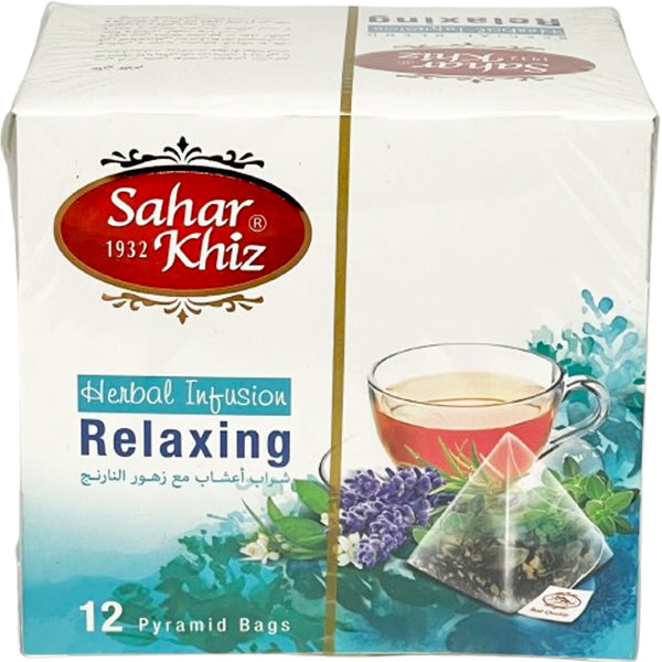 HERBAL INFUSIONS - RELAXING ORANGE BLOSSOM INFUSION 12x2 GR