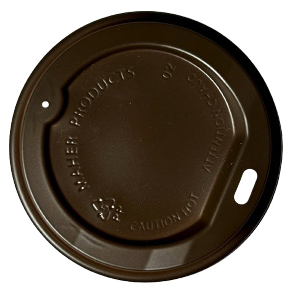 MAHER PRODUCTS - DOME LIDS BROWN 10OZ-20OZ 1000PK