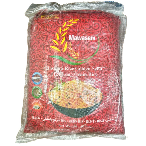 MAWASEM - GOLDEN SELLA BASMATI RICE 40LB