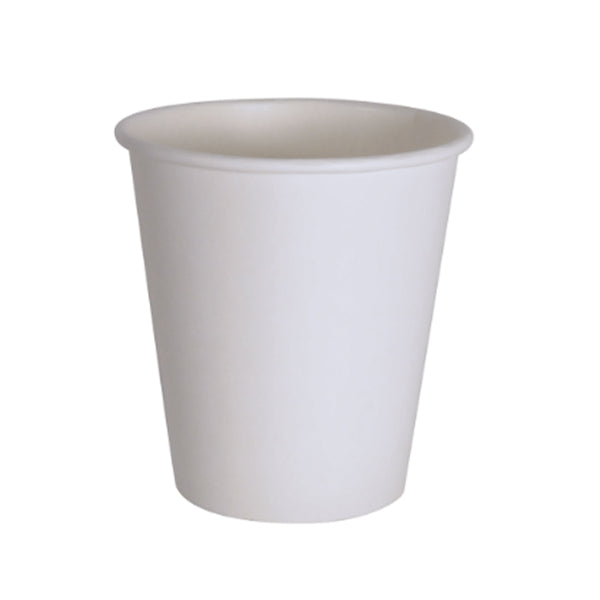 MAHER - 8OZ WHITE SQUAT PAPER CUP 20x50 PK