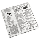 MPC PAPER - FISH & CHIP PATTERN 12x12IN 1000EA