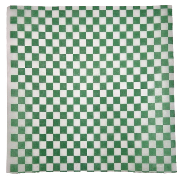 MPC PAPER - GREEN CHECKER 12x12in 1000EA
