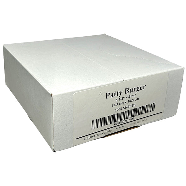 JB - PATTY PAPER 5.25X5.25 1000EA