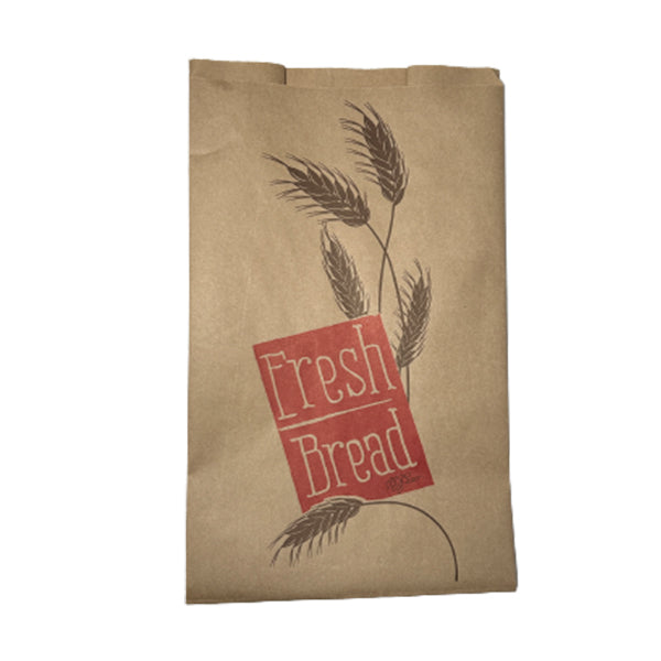 MPC PAPER - BREAD BAG PRINTED 9X6X16 1000EA