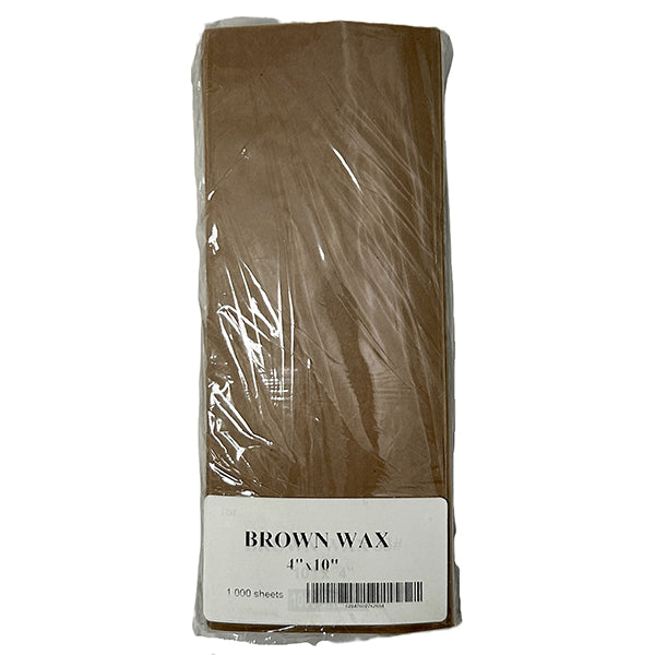 MPC PAPER - 10X4 BROWN WAX