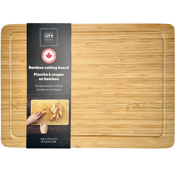 ITY - MEDIUM BAMBOO CUTTING BOARD EA