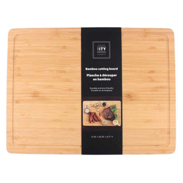 ITY - LARGE BAMBOO CUTTING BOARD EA