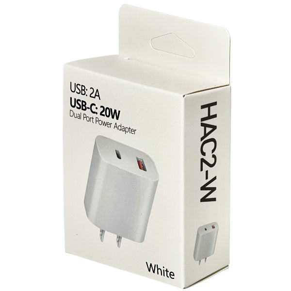 TREQA - 2 PORT USB FAST CHARGER EA