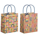 EPC - CRAFT COLOR PRINT BIRTHDAY GIFTBAG LARGE 2STYLES 1 UN