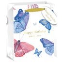 EPC - BUTTERFLIES HAPPY BIRTHDAY GIFTBAG LARGE 1 UN