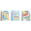 EPC - GLITTER HAPPY BIRTHDAY GIFTBAG LARGE 3STYLES 1 UN