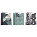 EPC - BLACK/GREEN GEOMETRIC GIFTBAG LARGE 3STYLES 1 UN