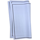 HAN SU - 20PC SKY BLUE W/ BLACK EDGE  WRAPPING PAPER 57x57 CM