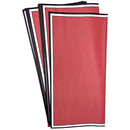 HAN SU - 20PC RED W/  BLACK EDGE WRAPPING PAPER 57x57 CM