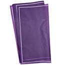 HAN SU - 20PC DEEP PURPLE W/ WHITE EDGE WRAPPING PAPER 57x57 CM