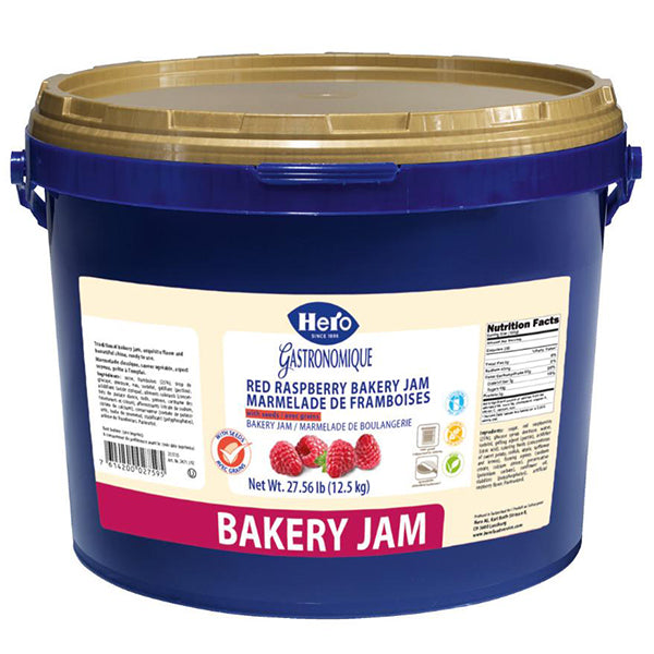 HERO - RASPBERRY MARMALADE WITH PIPS 12.5KG