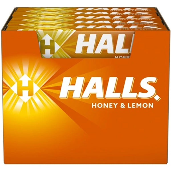 HALLS - HONEY LEMON 12x20x33.5 GR