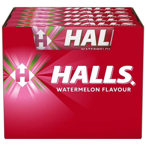 HALLS - WATERMELON 20x33.5GR